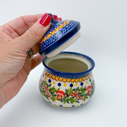 Sugar Bowl Iza. Mushroom Design