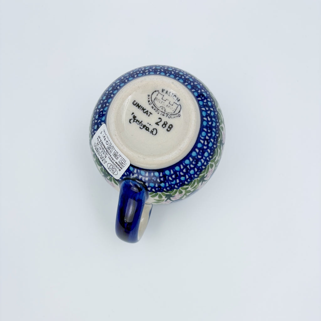Bottom of Blueberry bubble mug showing Unikat stamp