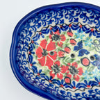 This 5” soap dish is a handmade by talented Polish artisans.
Ceramika Bona Company
5" X 4.25" x 1.26"