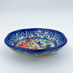 This 5” soap dish is a handmade by talented Polish artisans.
Ceramika Bona Company
5" X 4.25" x 1.26"