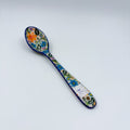 Spoon Lg 8”.  Handmade Polish pottery. UNIKAT Daisy Delight
