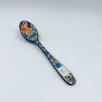Spoon Lg 8”.  Handmade Polish pottery. UNIKAT Daisy Delight