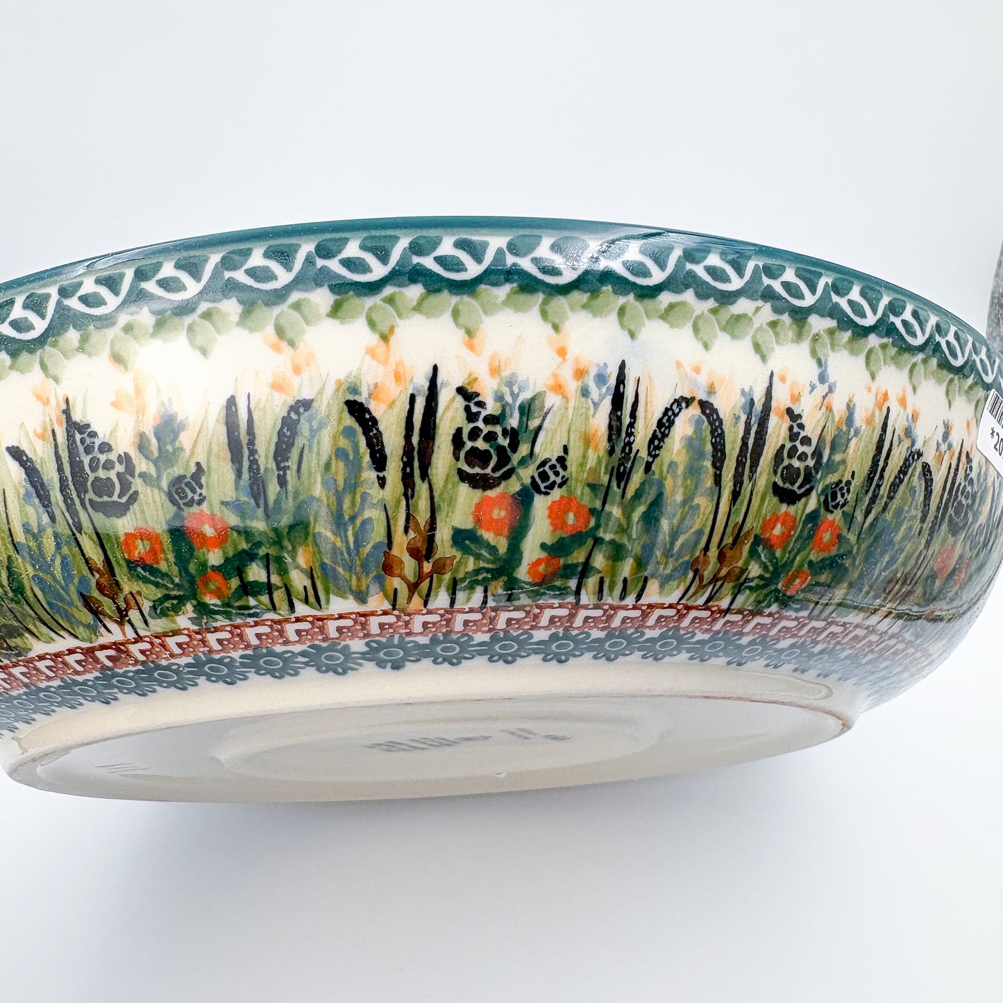 13" Bowl:  UNIKAT Harvest Design