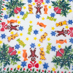 7" Square Toffi Cookie Plate.  Hand crafted Polish pottery stoneware: UNIKAT Candyland Design