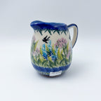 8 oz Atena Pitcher/Creamer.  UNIKAT Danda Bird Design