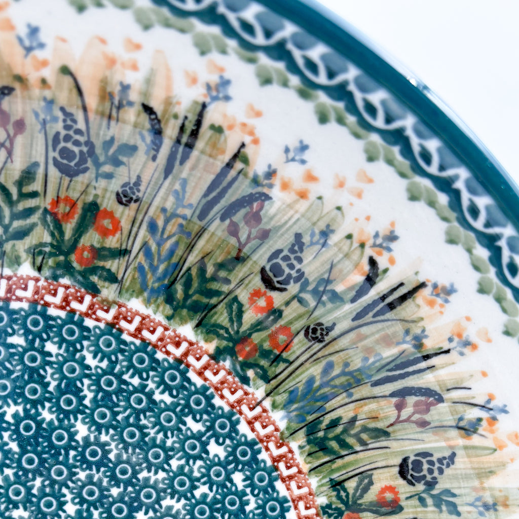 13" Bowl:  UNIKAT Harvest Design
