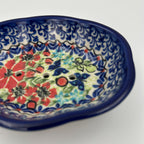 This 5” soap dish is a handmade by talented Polish artisans.
Ceramika Bona Company
5" X 4.25" x 1.26"