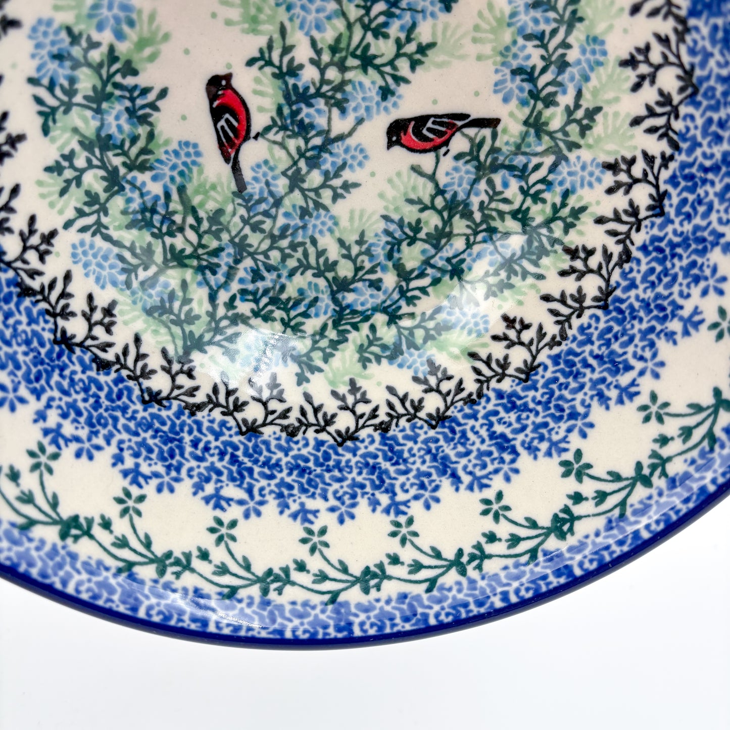 6.57” Stacking Bowl.  Hand crafted Polish pottery stoneware: UNIKAT Gracious Gonolek Design