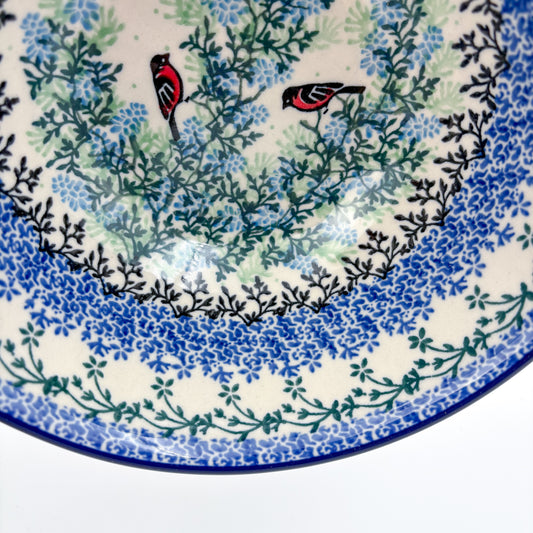 6.57” Stacking Bowl.  Hand crafted Polish pottery stoneware: UNIKAT Gracious Gonolek Design