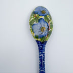 Spoon Lg 8”.  Handmade Polish pottery. UNIKAT - Style 2