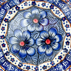 Hand made in Poland this 8” platter is made by talented artisans. This stoneware is microwave, dishwasher and oven safe as well as chip resistant.
8.46" round
