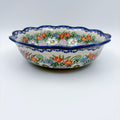 Cottage Garden Kora bowl on white background, front view