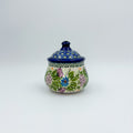 Sugar Bowl.  Floral Garden Pattern