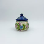 Sugar Bowl.  Floral Garden Pattern