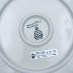 UNIKAT Deep Winter plate, bottom stamp signed M. Starzyk Ceramika Artystyczna Boleslawiec Unikat