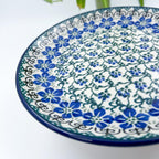 7.91” plate in the Unikat Blue Dogwood pattern