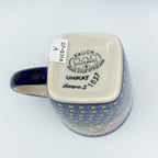 Mug XL 18oz. Handcrafted Polish pottery stoneware:  UNIKAT Foxy Trails