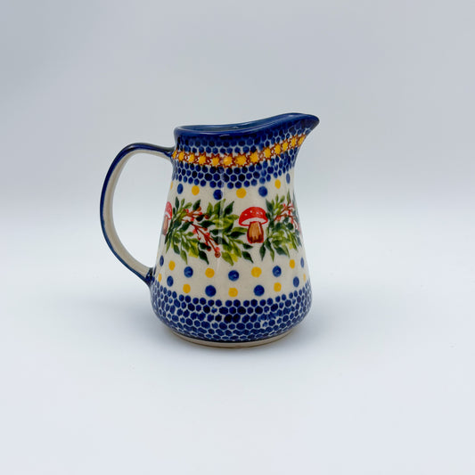 8 oz Pitcher/Creamer.  UNIKAT Mushroom