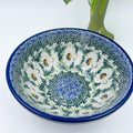 Polish Daisies stacking bowl on white background, front view