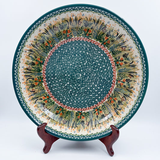 13" Bowl:  UNIKAT Harvest Design