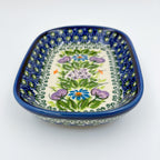 6" Butter Platter: UNIKAT Floral Garden  Design