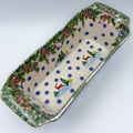 13” Meatloaf/Bread Baker Handmade in Poland.  UNIKAT Reindeer Bliss