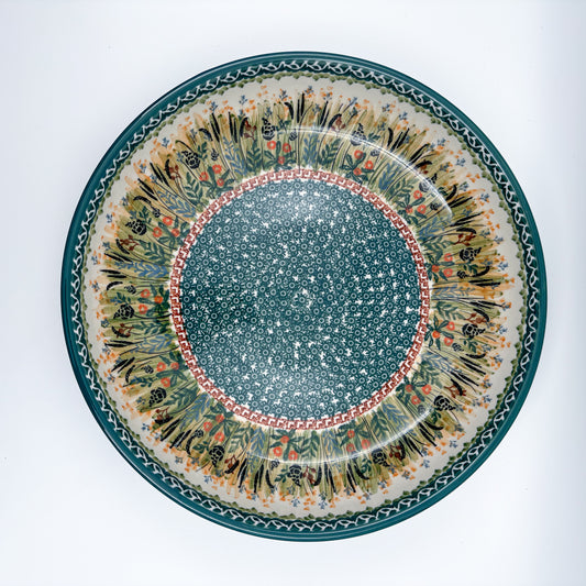 13" Bowl:  UNIKAT Harvest Design