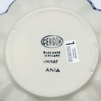 Hand made in Poland this 8” platter is made by talented artisans. This stoneware is microwave, dishwasher and oven safe as well as chip resistant.
8.46" round
