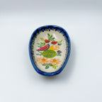 Spoon Rest 5”.  Handmade Polish pottery.  UNIKAT Fruit Basket