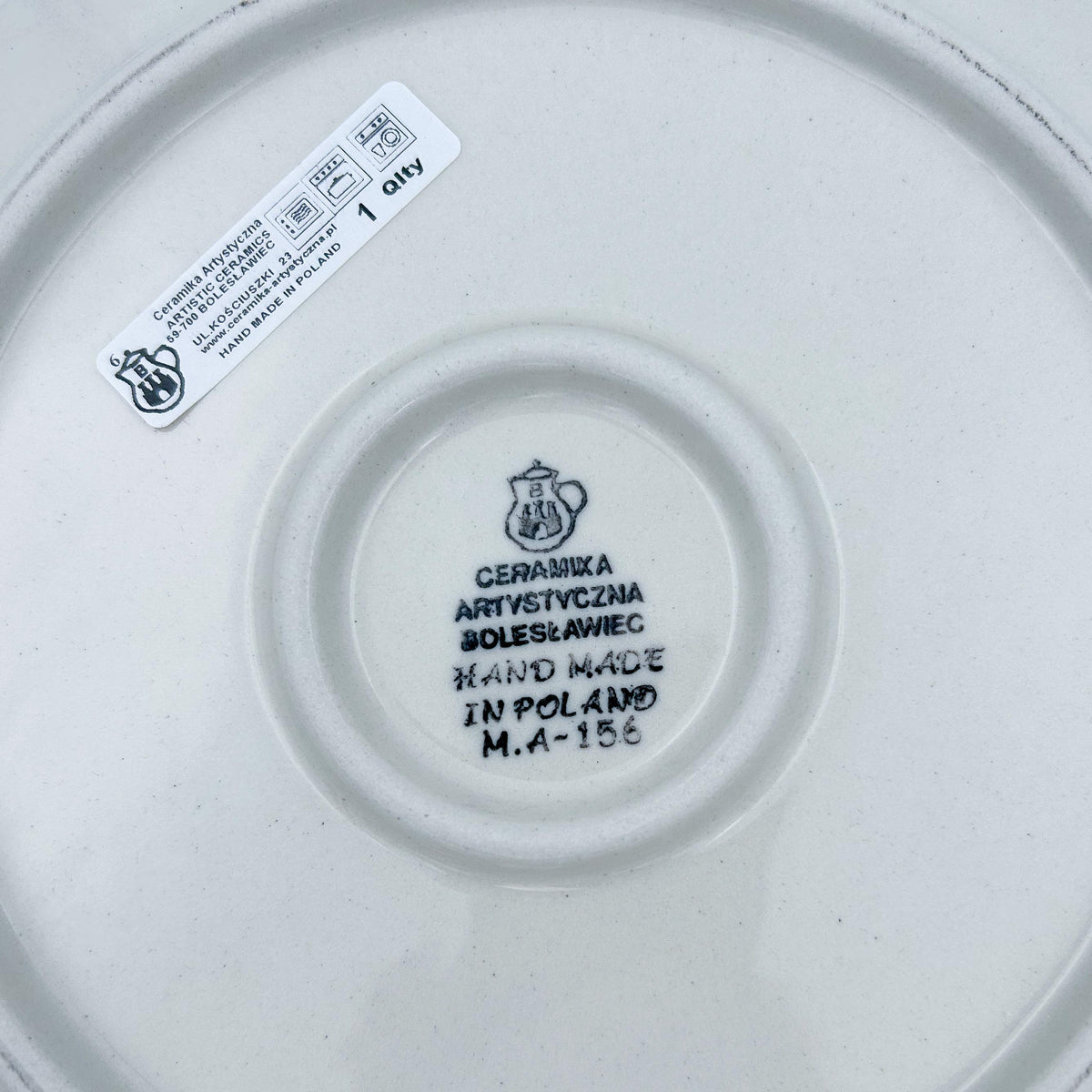 10” plate in the Baby Bluebird pattern