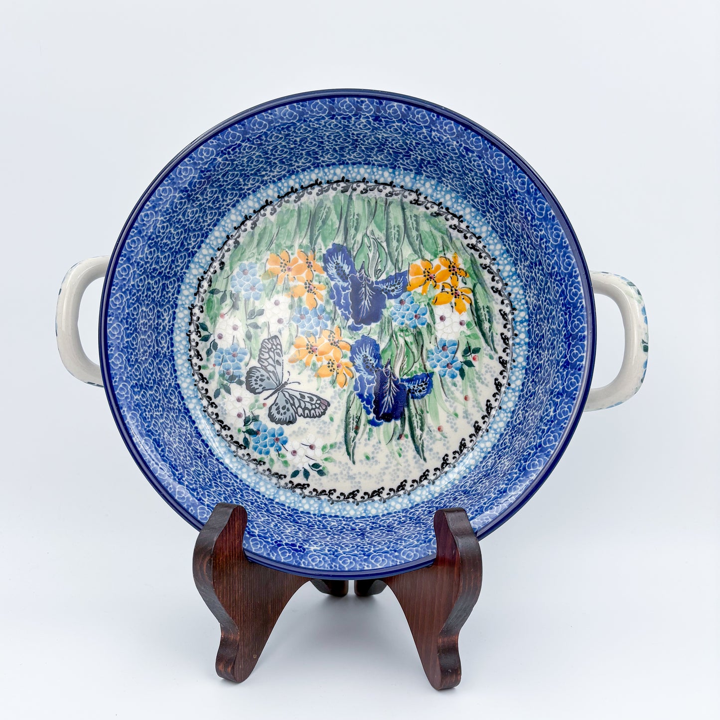 Round Baker with Handles Medium: UNIKAT Sweet Nectar Design
