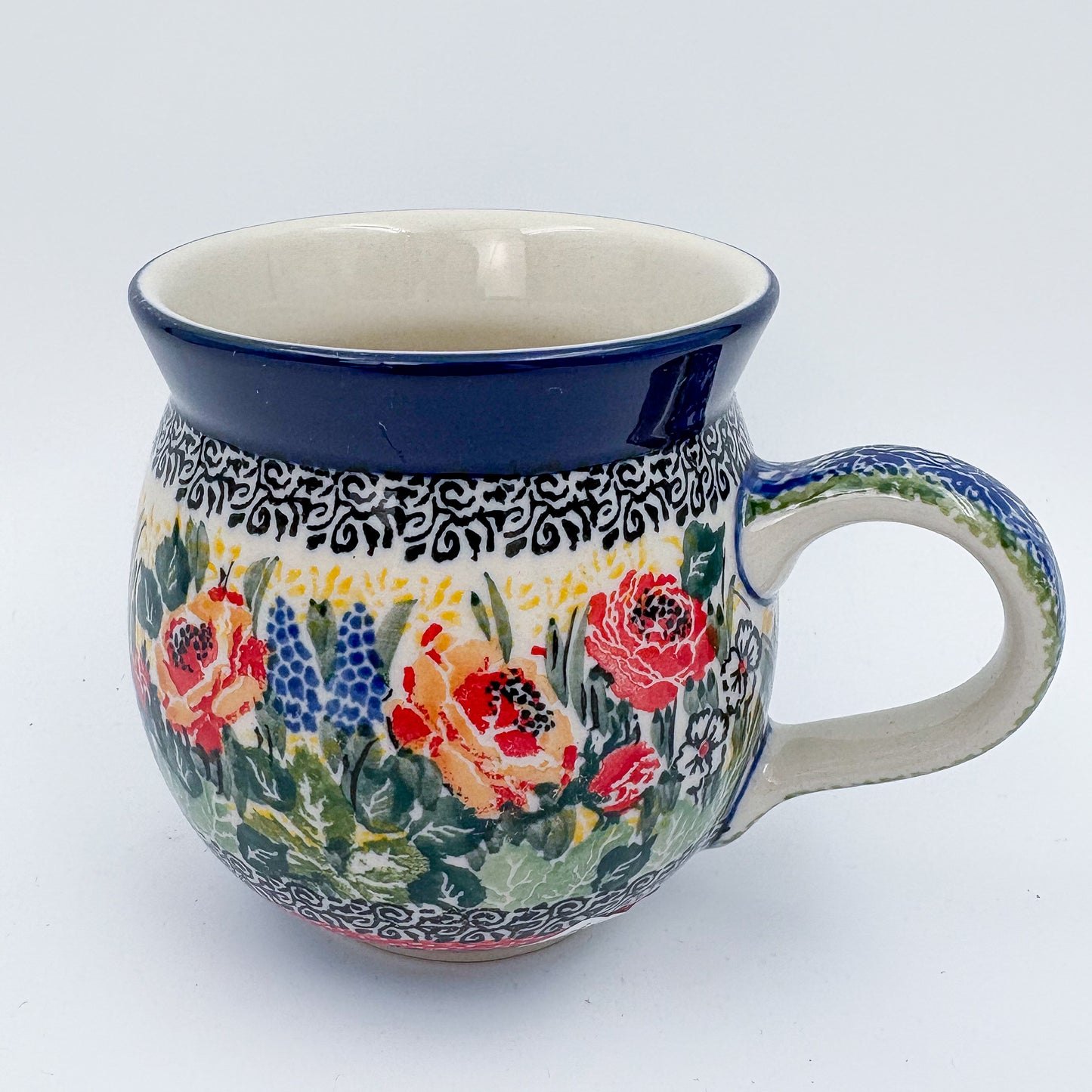 12 oz Bubble Mug.  UNIKAT Splendid Morning Glow