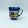 Fall Colors Viking mug on white background, angled front view