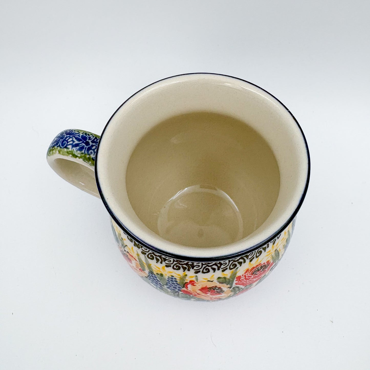 12 oz Bubble Mug.  UNIKAT Splendid Morning Glow