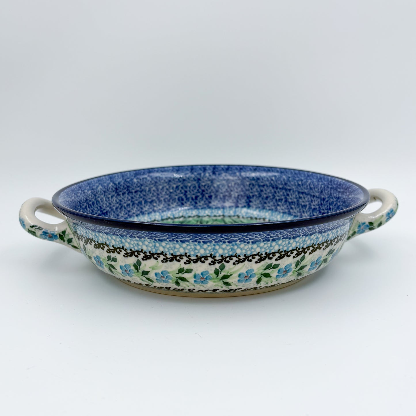 Round Baker with Handles Medium: UNIKAT Sweet Nectar Design