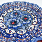 Hand made in Poland this 8” platter is made by talented artisans. This stoneware is microwave, dishwasher and oven safe as well as chip resistant.
8.46" round