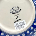 10” Fala Bowl.  Hand crafted Polish pottery stoneware:  UNIKAT Sunflower Meadow Design