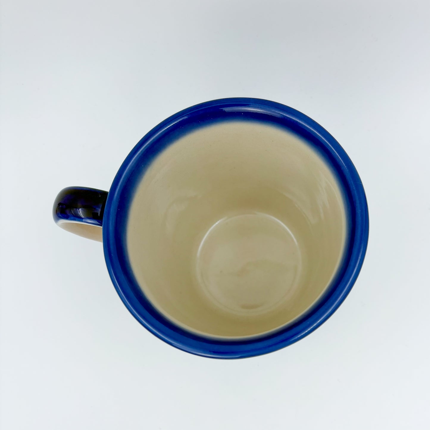 14 oz Viking Mug. Handcrafted Polish pottery stoneware:  UNIKAT Hedgehog and Pumpkins