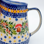 8 oz Pitcher/Creamer.  UNIKAT Mushroom