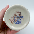 Soap Dispenser 8"  Handmade Polish pottery.  UNIKAT Poppy Bouquet