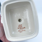 8 oz Polish Pottery Butter Dish is made by talented artisans from Poland. UNIKAT.  Zaklady Ceramiczne Company
