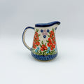 8 oz Pitcher/Creamer.  UNIKAT Red Berry