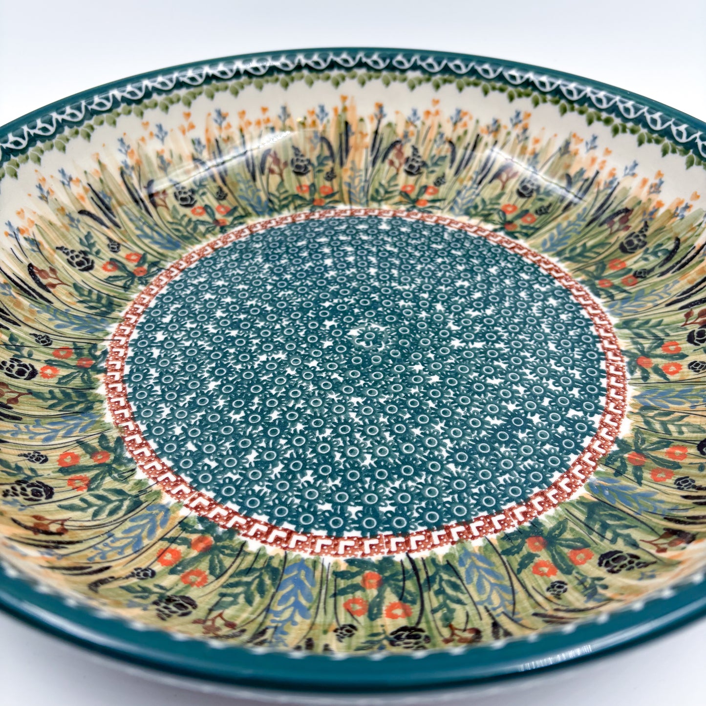 13" Bowl:  UNIKAT Harvest Design