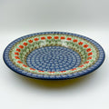 9”  Pasta Bowl.  Hand crafted Polish pottery stoneware: UNIKAT Maraschino Design