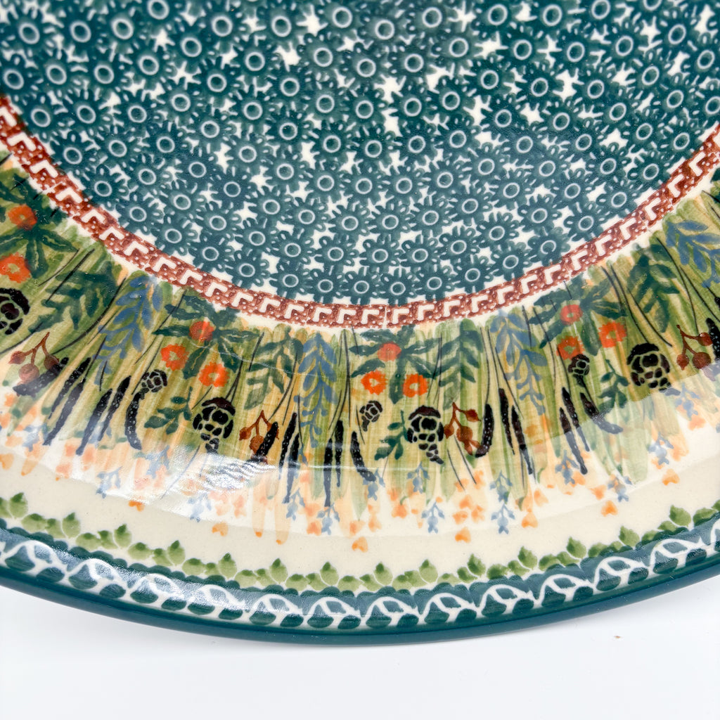 13" Bowl:  UNIKAT Harvest Design