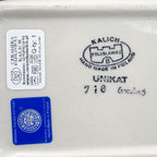 8” Rectangular Fala Baker.  Handmade in Poland.  UNIKAT Candyland