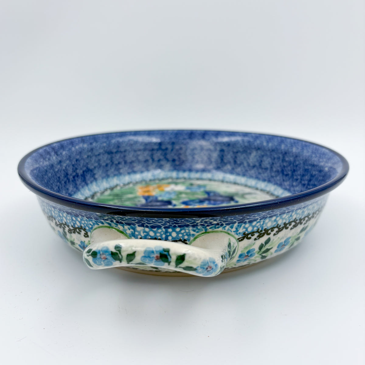 Round Baker with Handles Medium: UNIKAT Sweet Nectar Design