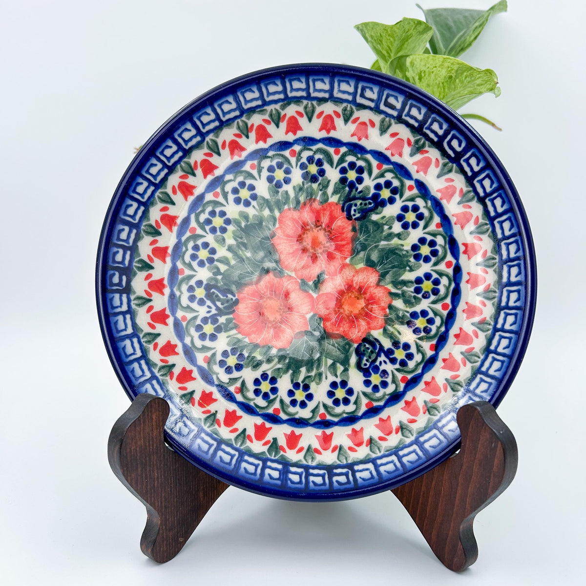 7.91” plate in the Unikat Happiness pattern