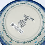 Polish pottery 8” bllue floral Pasta bowl in the UNIKAT Forget Me Not pattern.It holds 22 ounces of fluid
Ceramika Artystyczna Company