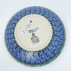 9”  Bowl.  Hand crafted Polish pottery stoneware: UNIKAT Moody Blues Design